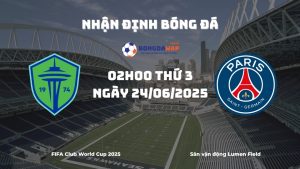 Nhận định và phân tích kèo nhà cái Seattle Sounders vs PSG (02h00 ngày 24/06/2025)
