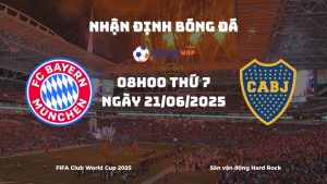 Nhận định và phân tích kèo nhà cái Bayern Munich vs Boca Juniors (08h00 ngày 21/06/2025)