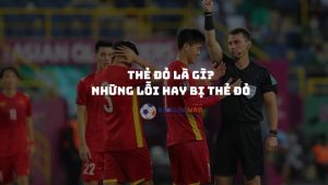 Thẻ đỏ trong bóng đá là gì? Các lỗi thường bị phạt thẻ đỏ 2025